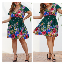 Curve Floral Dress