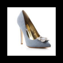 Denim Bling Pumps