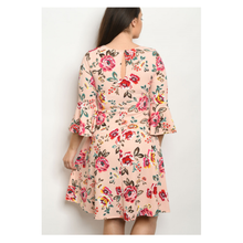 Curve Floral Dress