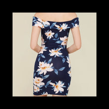 Brushed Floral Bodycon