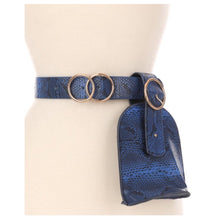 Snake Effect Fanny Belt
