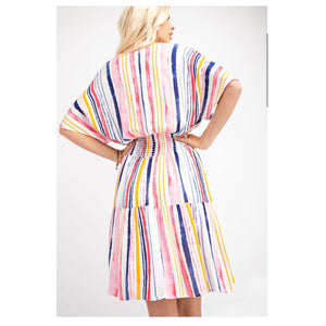 Watercolor Stripes
