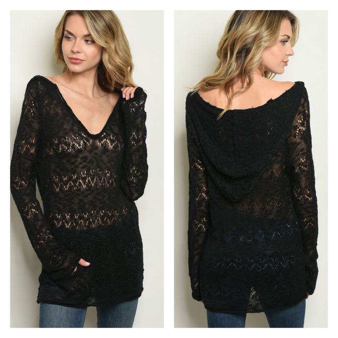 Light Sheer Hoodie
