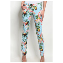 Floral Skinny Pants