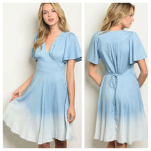 Ombré Chambray Dress