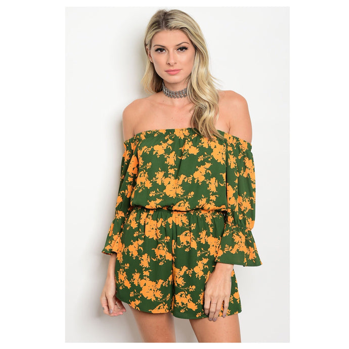 Off the Shoulder Romper