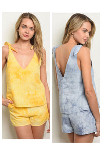 Tie Dye Short Set