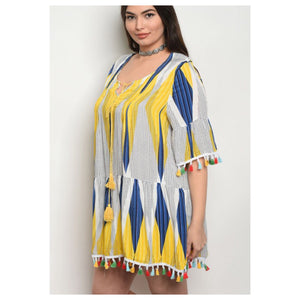 Curve Pom Dress