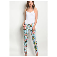 Floral Skinny Pants