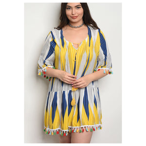 Curve Pom Dress