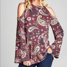 Cold Shoulder Bell Top