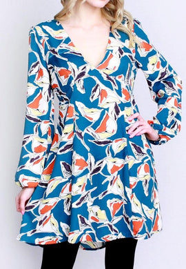 Open Bow Back Dress